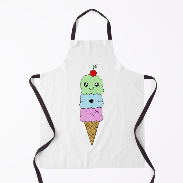 Item preview, Kawaii ice cream cone designed and sold by ShopCaroDesigns.