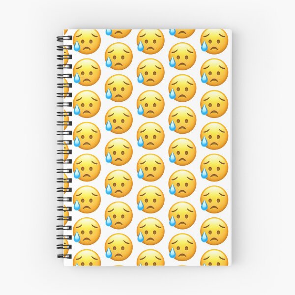 Item preview, Disappointed But Relieved Face Emoji designed and sold by Popular-Gifts.