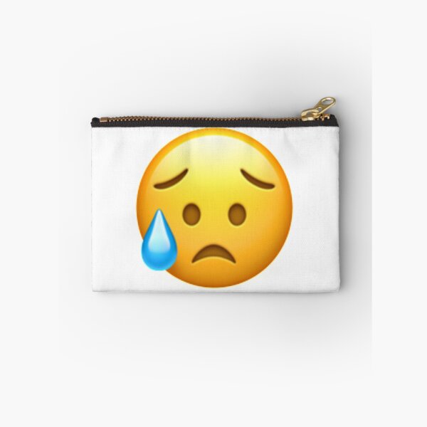 Item preview, Disappointed But Relieved Face Emoji designed and sold by Popular-Gifts.