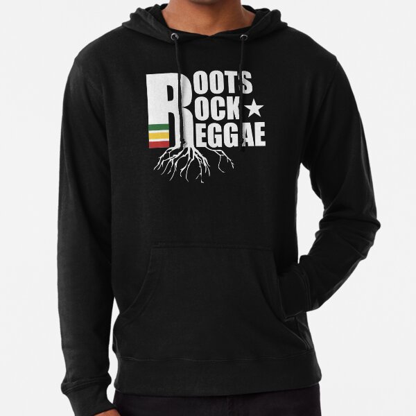 Roots Rock Reggae WHT Lightweight Hoodie