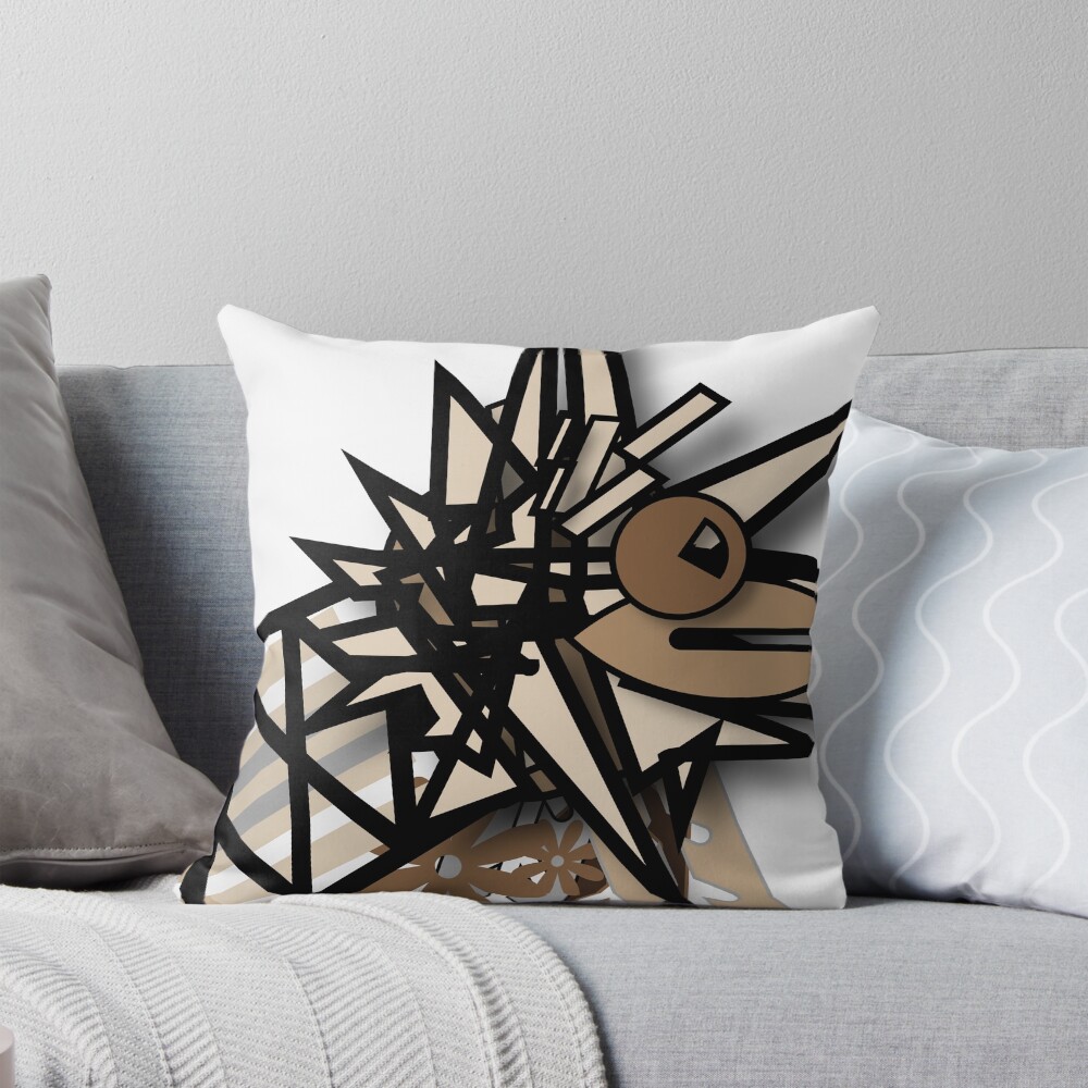 Item preview, Throw Pillow designed and sold by Jenijunk.