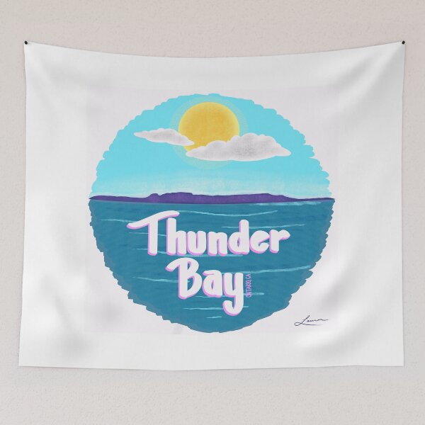 Item preview, Thunder Bay Logo designed and sold by GeoMeetsArt.