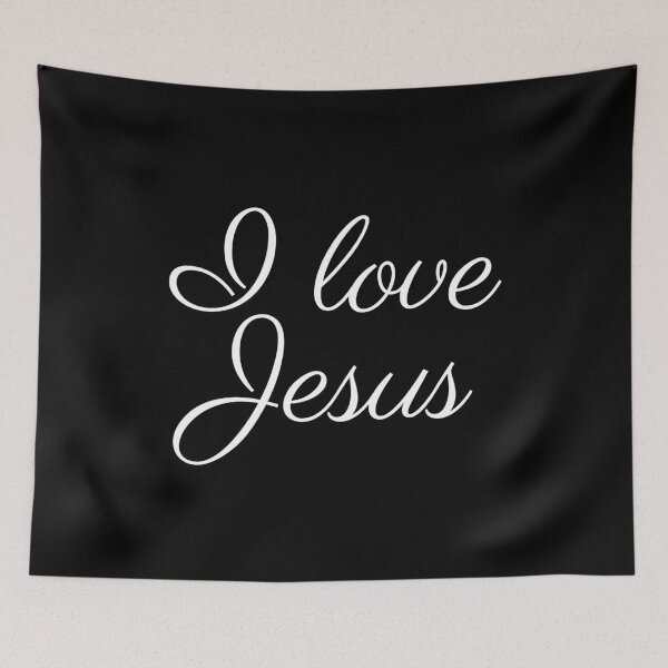 Item preview, I love Jesus  designed and sold by Lupappdesigns.