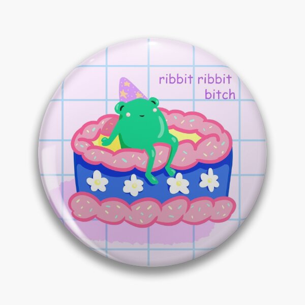 Item preview, Ribbit Ribbit Frog Cake designed and sold by daynamayday.
