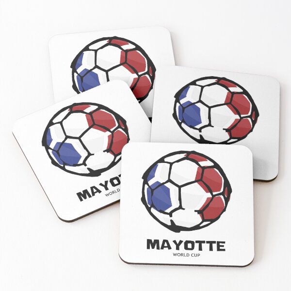 Item preview, Mayotte Football Country Flag designed and sold by KewaleeTee.