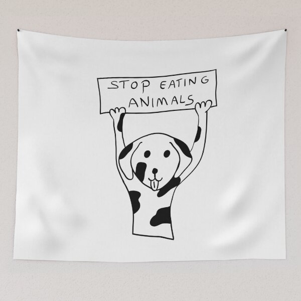 Item preview, Stop Eating Animals! - Vegan Activism - Veganism designed and sold by greenirene.