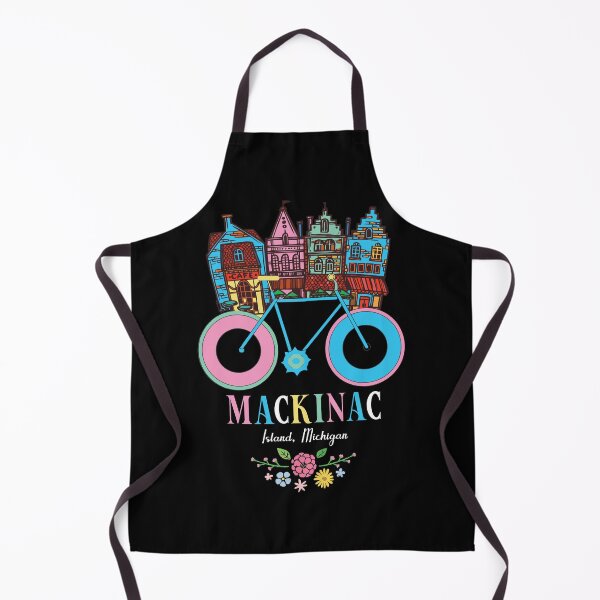 Item preview, Mackinac Island Michigan Bike Art designed and sold by MrEddie10.
