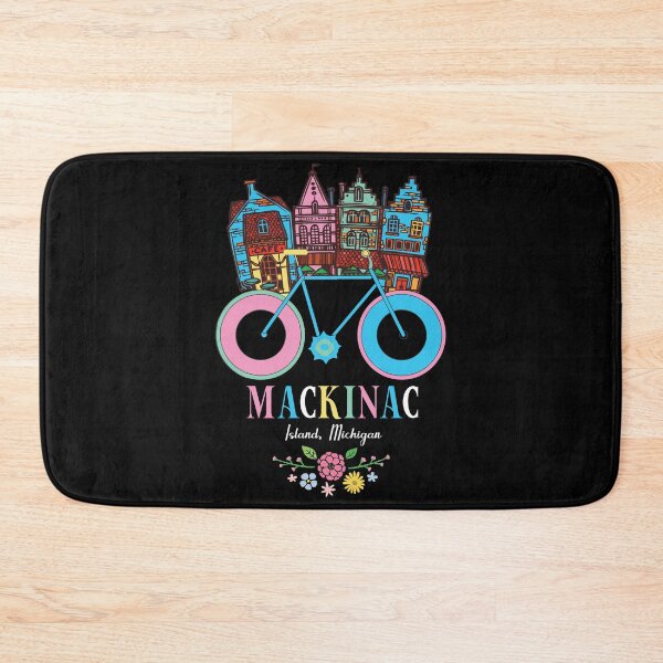 Item preview, Mackinac Island Michigan Bike Art designed and sold by MrEddie10.