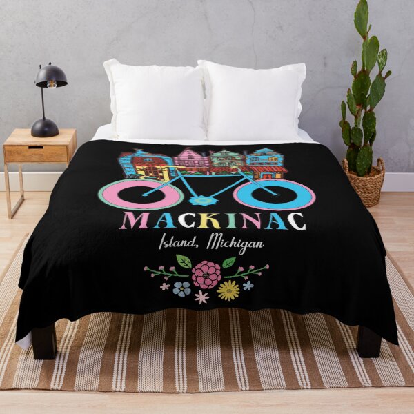 Item preview, Mackinac Island Michigan Bike Art designed and sold by MrEddie10.