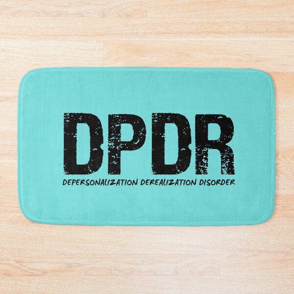 Item preview, Vintage DPDR depersonalization derealization disorder typography  designed and sold by garniturex.