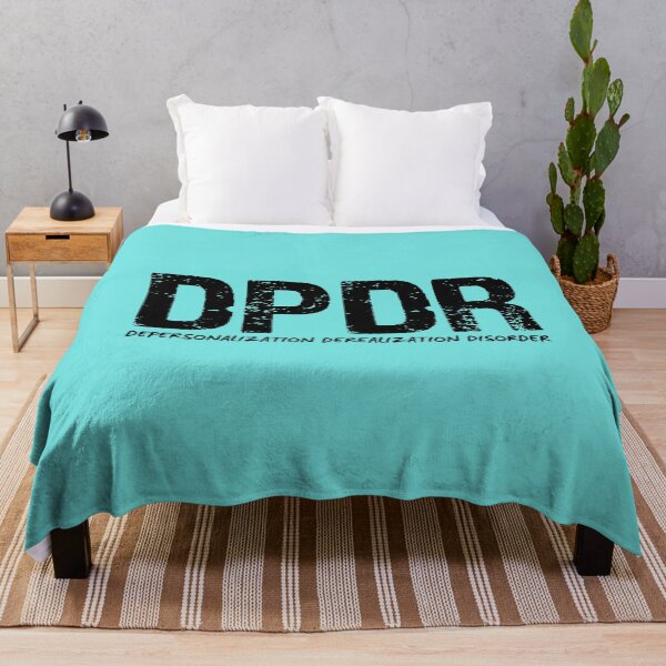 Item preview, Vintage DPDR depersonalization derealization disorder typography  designed and sold by garniturex.