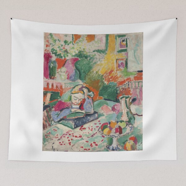 Item preview, Interior with Young Girl Reading by Henri Matisse.  designed and sold by Historical Paintings.
