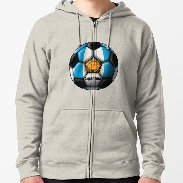 Argentina Ball Zipped Hoodie