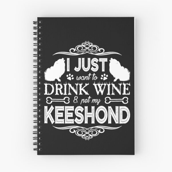 Item preview, Drink Wine And Pet Keeshond Shirt  designed and sold by StarcyWol.