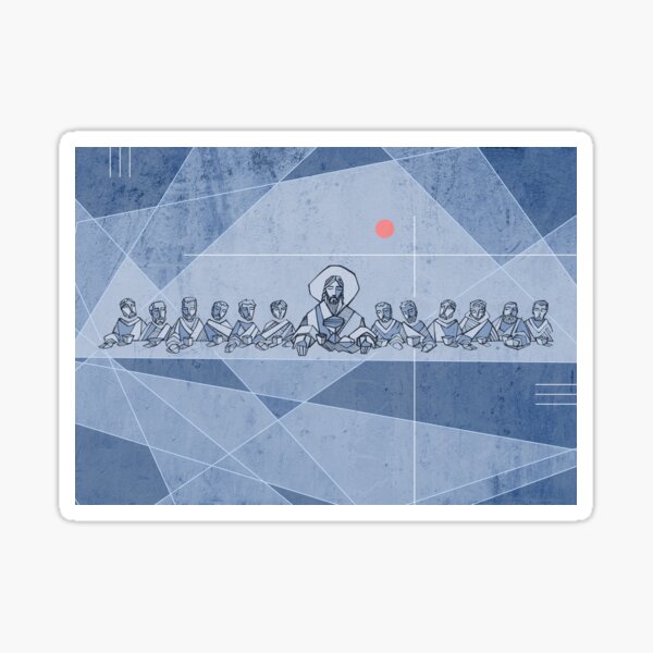 Item preview, Jesus Christ and disciples at Last Supper designed and sold by Bernardo Ramonfaur.