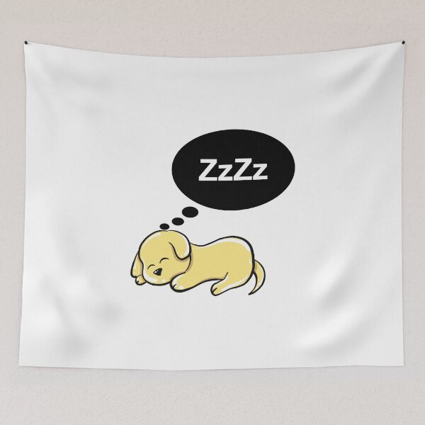 Item preview, cute sleeping chibi dog designed and sold by Artsy Aura ⭐⭐⭐⭐⭐  .