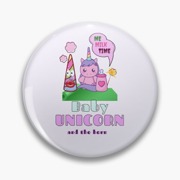 Item preview, Baby Unicorn And The Horn Me Milk Time designed and sold by Avienz1.