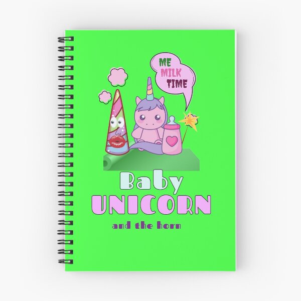 Item preview, Baby Unicorn And The Horn Me Milk Time designed and sold by Avienz1.