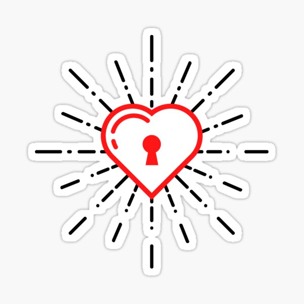Locked In Love Sticker