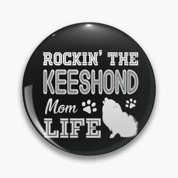 Item preview, Keeshond Mom Life Rockin Shirt  designed and sold by StarcyWol.