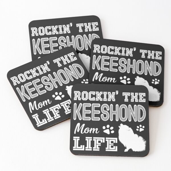 Item preview, Keeshond Mom Life Rockin Shirt  designed and sold by StarcyWol.