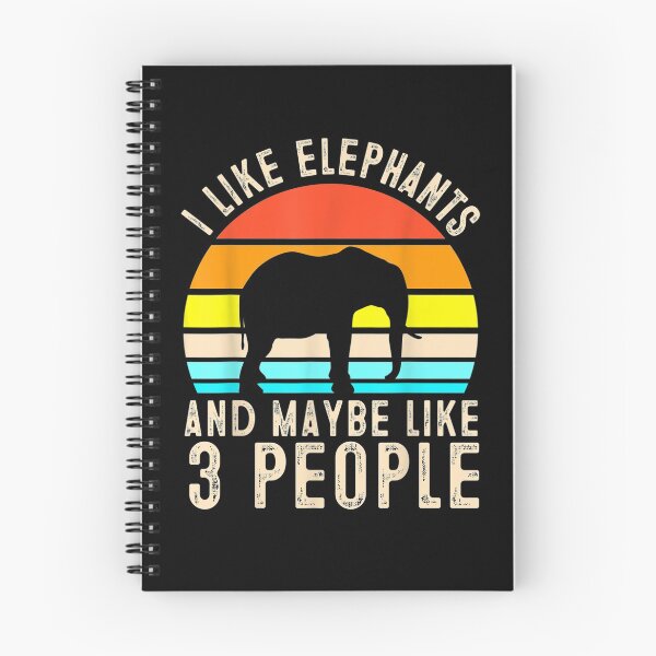 Item preview, I Like Elephants And Coffee And Maybe 3 People Elephant  designed and sold by jerrie9.