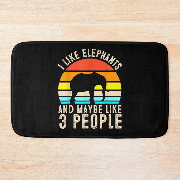 Item preview, I Like Elephants And Coffee And Maybe 3 People Elephant  designed and sold by jerrie9.