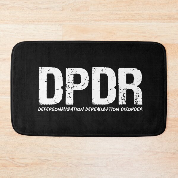 Item preview, Vintage DPDR depersonalization and derealisation disorder Typography  designed and sold by garniturex.