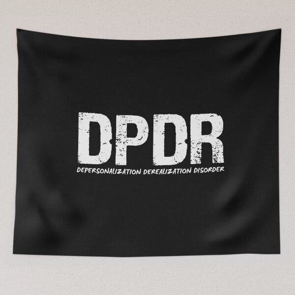 Item preview, Vintage DPDR depersonalization and derealisation disorder Typography  designed and sold by garniturex.