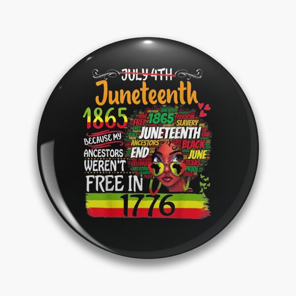 Item preview, Juneteenth Because My Ancestor Weren't Free Afro Black Women T-Shirt designed and sold by United-Carlos.
