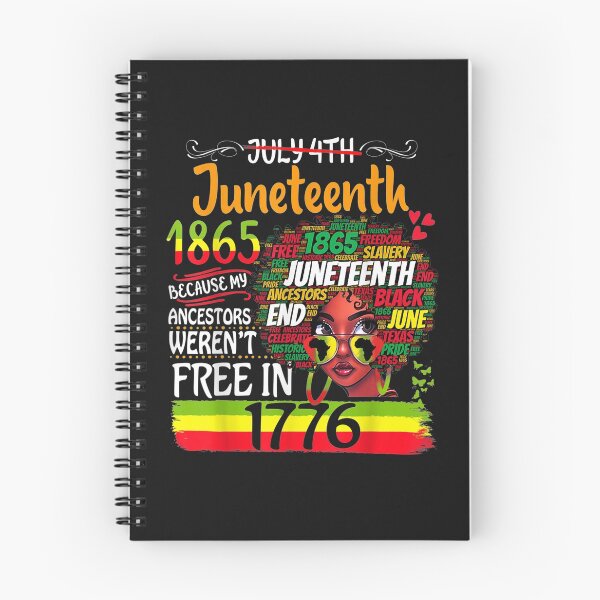 Item preview, Juneteenth Because My Ancestor Weren't Free Afro Black Women T-Shirt designed and sold by United-Carlos.
