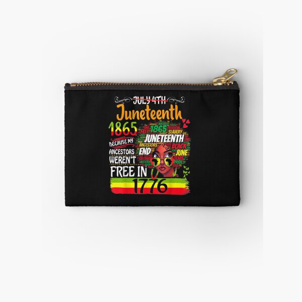 Item preview, Juneteenth Because My Ancestor Weren't Free Afro Black Women T-Shirt designed and sold by United-Carlos.
