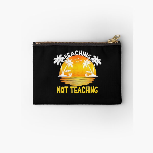 Item preview, Vintage Beaching Not Teaching Funny Vacation Summer Teacher  designed and sold by laurader.