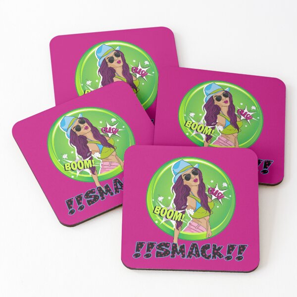 Item preview, SMACK!! (on Bright Pink) designed and sold by epinkb.