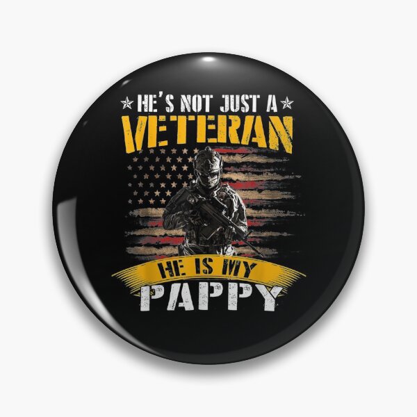 Artikelvorschau, Er ist nicht nur ein Veteran, er ist meine Pappy American Flag entworfen und verkauft von jerrie9.