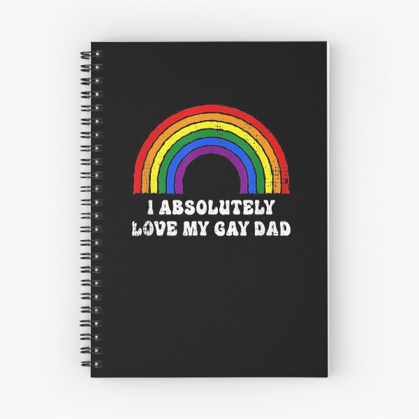 Item preview, I Absolutely Love My Gay Dad Rainbow Father's Day Pride  designed and sold by laurader.