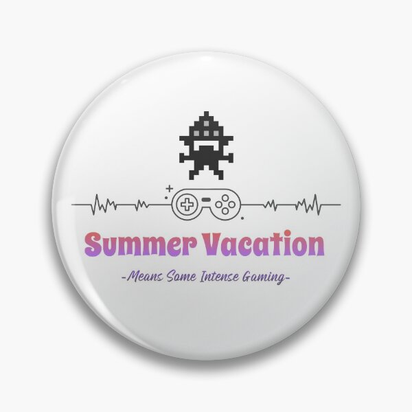 Item preview, Summer Vacation Means some Intense Gaming designed and sold by Prototypicalart.