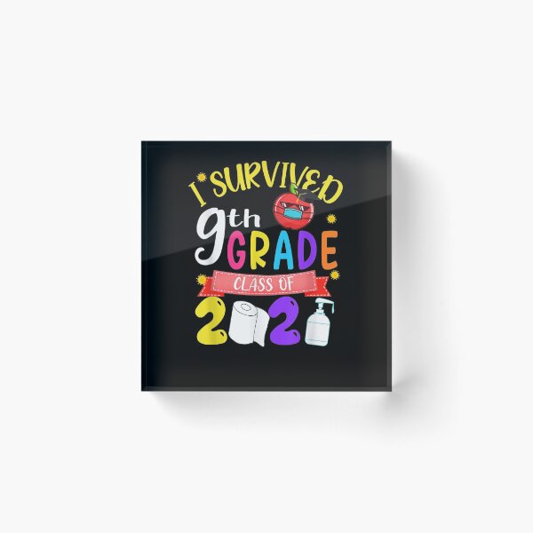 Item preview, I Survived 9th Grade Class Of 2021 Quarantine Student  designed and sold by jerrie9.
