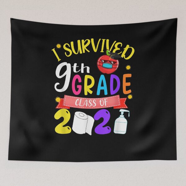 Item preview, I Survived 9th Grade Class Of 2021 Quarantine Student  designed and sold by jerrie9.