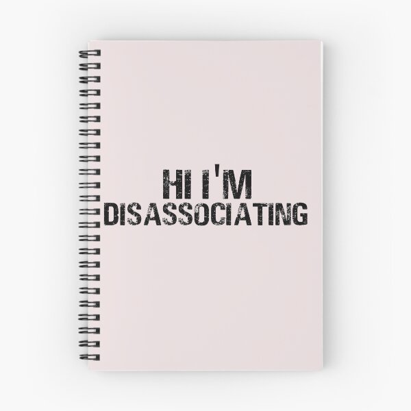 Item preview, Vintage Hi I'm Disassociating Typography designed and sold by garniturex.