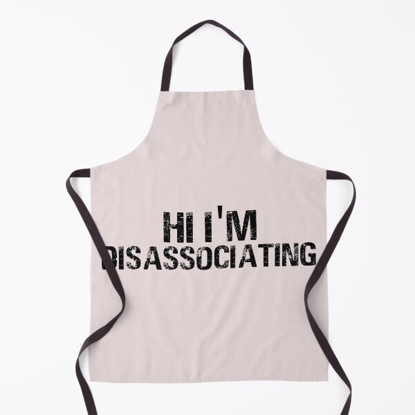 Item preview, Vintage Hi I'm Disassociating Typography  designed and sold by garniturex.