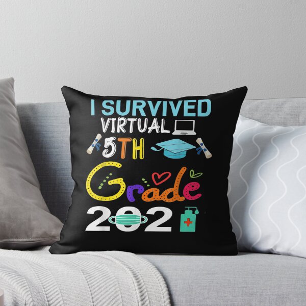 Item preview, Graduation 2021 I Survived 5th Grade Virtual Graduate  designed and sold by laurader.