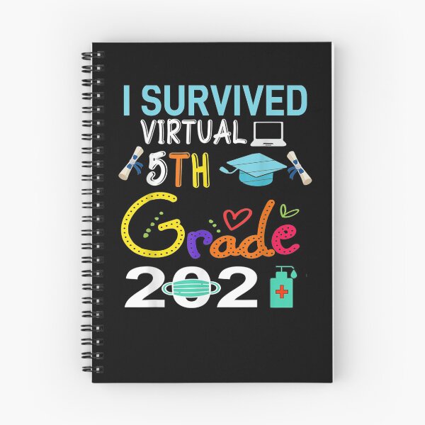 Item preview, Graduation 2021 I Survived 5th Grade Virtual Graduate  designed and sold by laurader.