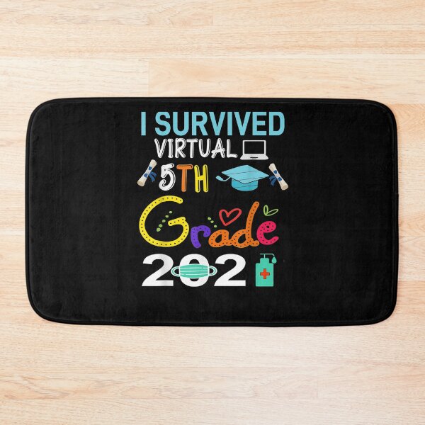 Item preview, Graduation 2021 I Survived 5th Grade Virtual Graduate  designed and sold by laurader.