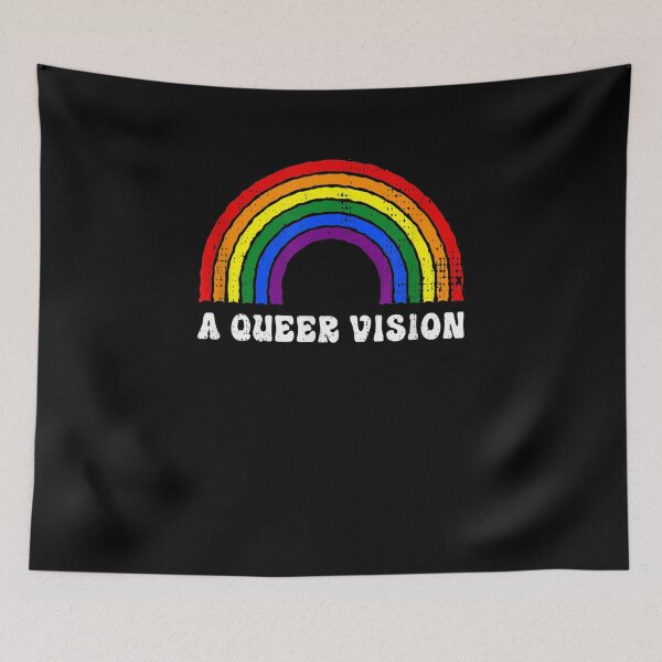 Item preview, A Queer Vision Rainbow Gender Neutral Pride Androgyny  designed and sold by jerrie9.