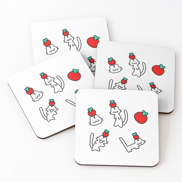 Item preview, Cat with tomatoes, Gatomate designed and sold by Gatomate.