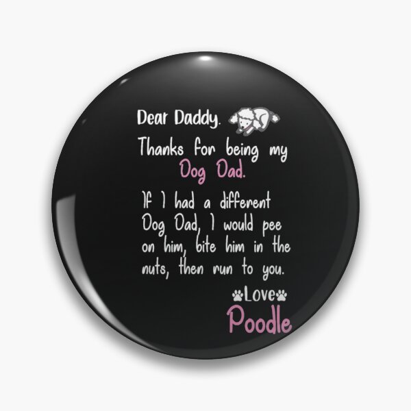 Item preview, Poodle Dog Daddy Day Shirt  designed and sold by StarcyWol.