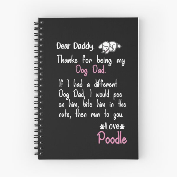 Item preview, Poodle Dog Daddy Day Shirt  designed and sold by StarcyWol.