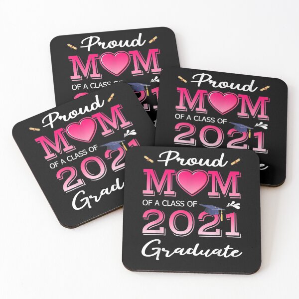 Item preview, Proud Mom Of A Class Of 2021 Graduate Senior Gift  designed and sold by jerrie9.