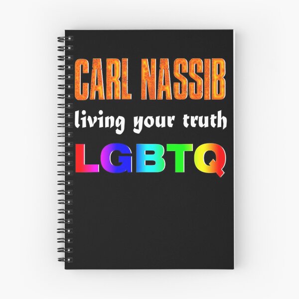 Item preview, Carl Nassib viviendo tu verdad y apoyando a Lgbtq designed and sold by BargerStore.